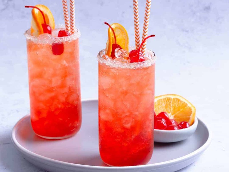 shirley temple mocktail